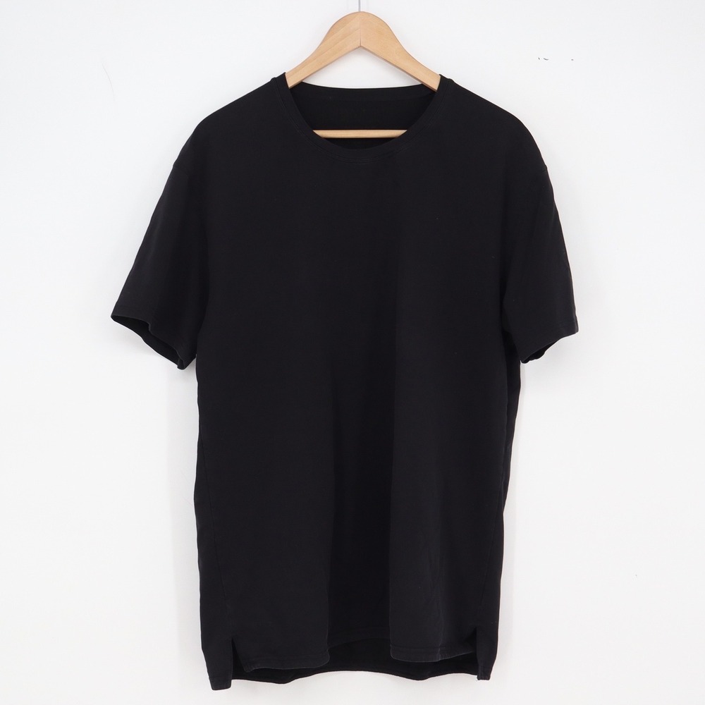 BYLT T-Shirt Mens XL Drop Cut Lux Black Short Sleeve Stretch Excellent